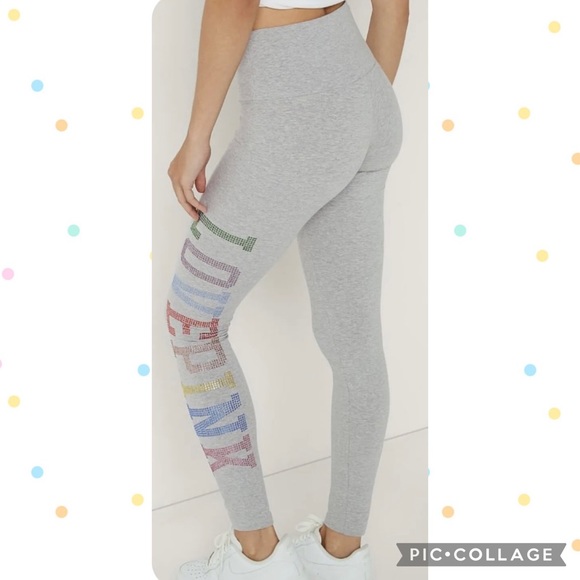 Victorias Secret Pink XXI Bling Joggers And
Bling 2X Open Neck Crew Brand New - Picture 11 of 11